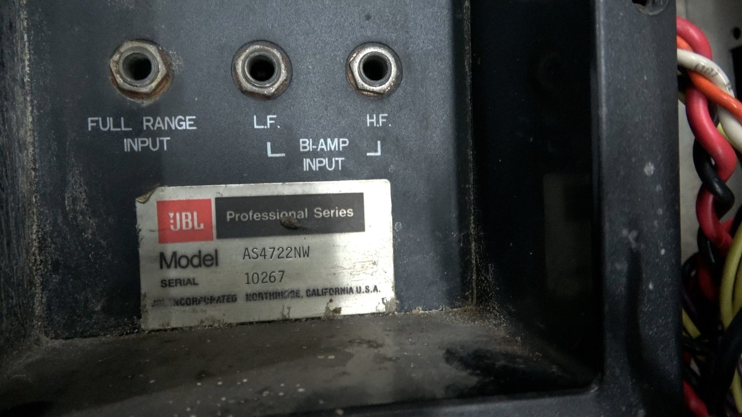 JBL AS4722NW Network