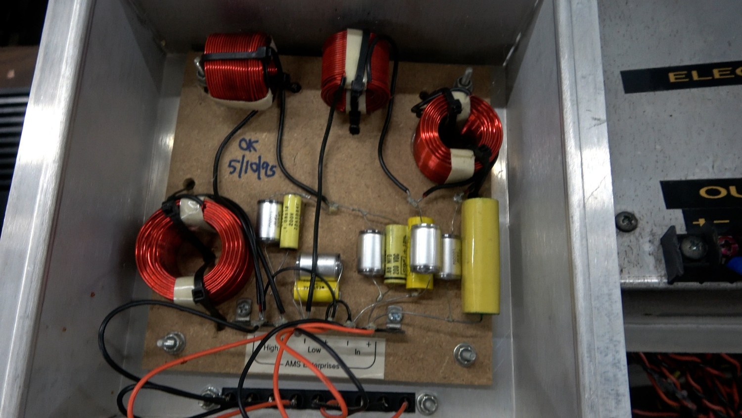 Electro Tec Passive Crossovers for JBL 2445 / 2402 detail