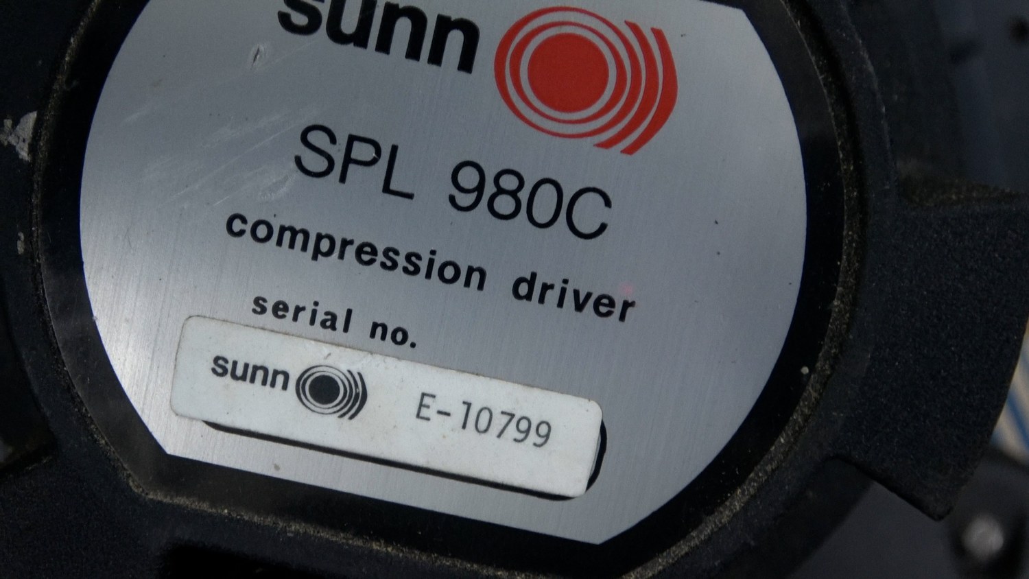 Sunn SPL 980C